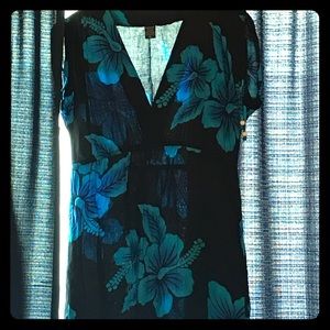 Hawaiian Bathing Suit Coverup XL